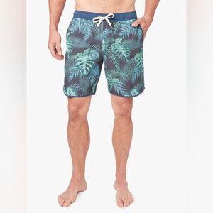 Fair Harbor Men's The Anchor Navy Evergreen Lined Short 8" size 3XL